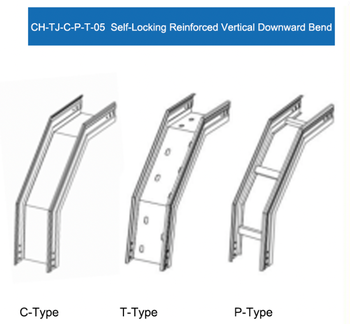 Self-Locking Reinforced Vertical Downward Bend