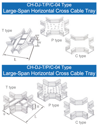 Large-Span Horizontal Cross Cable Tray