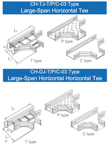 Large-Span Horizontal Tee