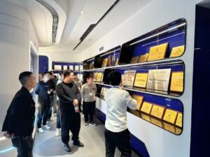 Employees of Canhope Steel Group — galvanized pipe and steel wholesale factory in Foshan