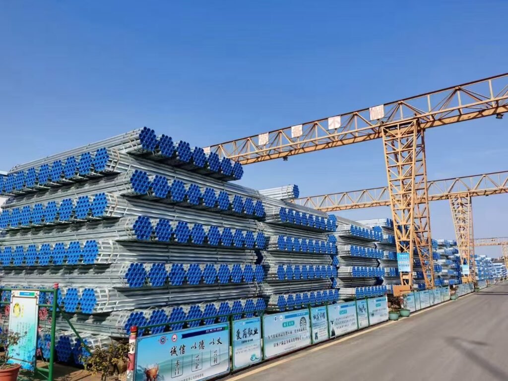 steel pipes for construction including galvanized and square tubes