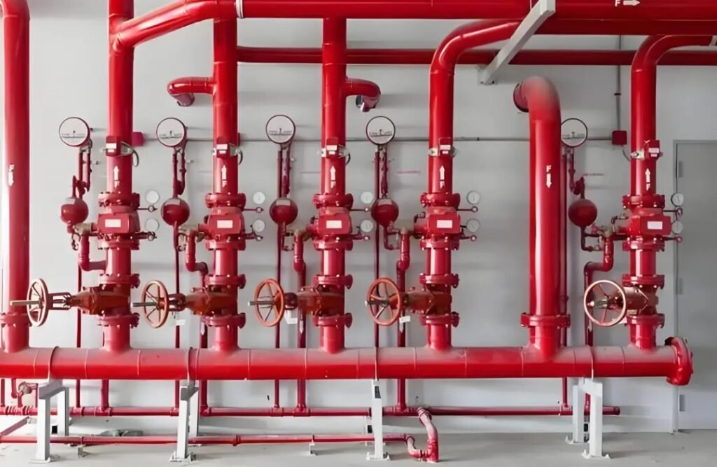 Commercial Building Fire Pipeline