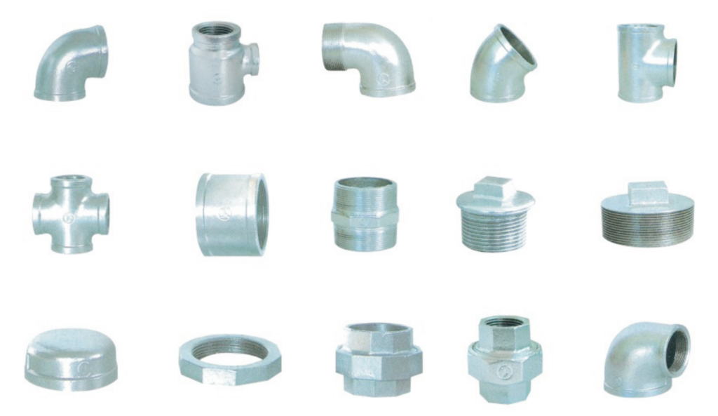 Threaded pipe fittings for fire protection systems including elbows tees nipples unions and connectors supplier