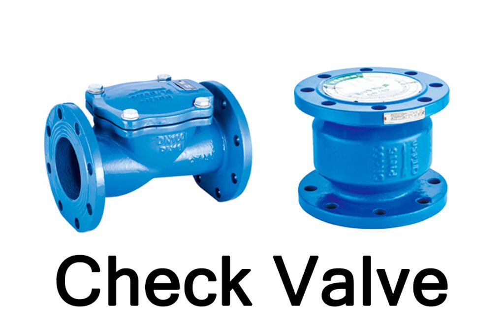 Check valves for fire protection and water pipeline systems preventing backflow in industrial applications