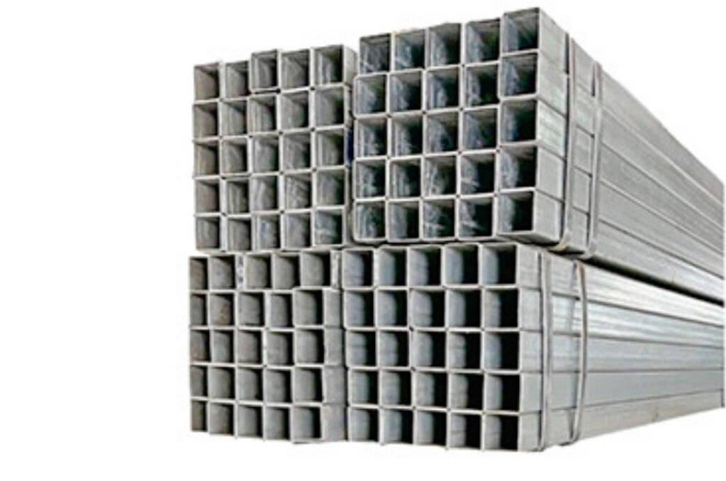 Galvanized square steel tubes for construction and structural applications, hollow section steel supplier