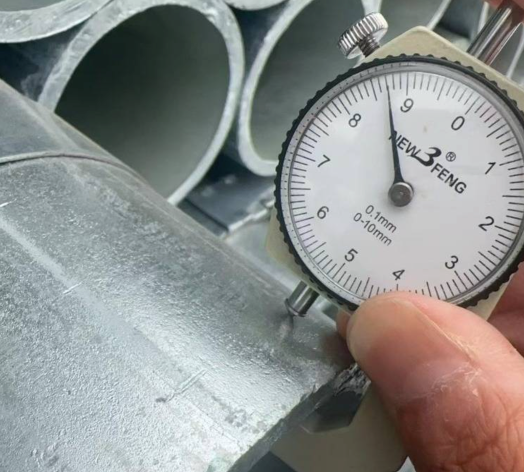 EN pipe wall thickness comparison