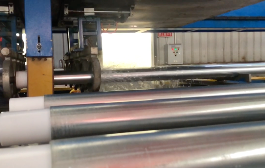 hydrostatic testing for fire protection steel pipes