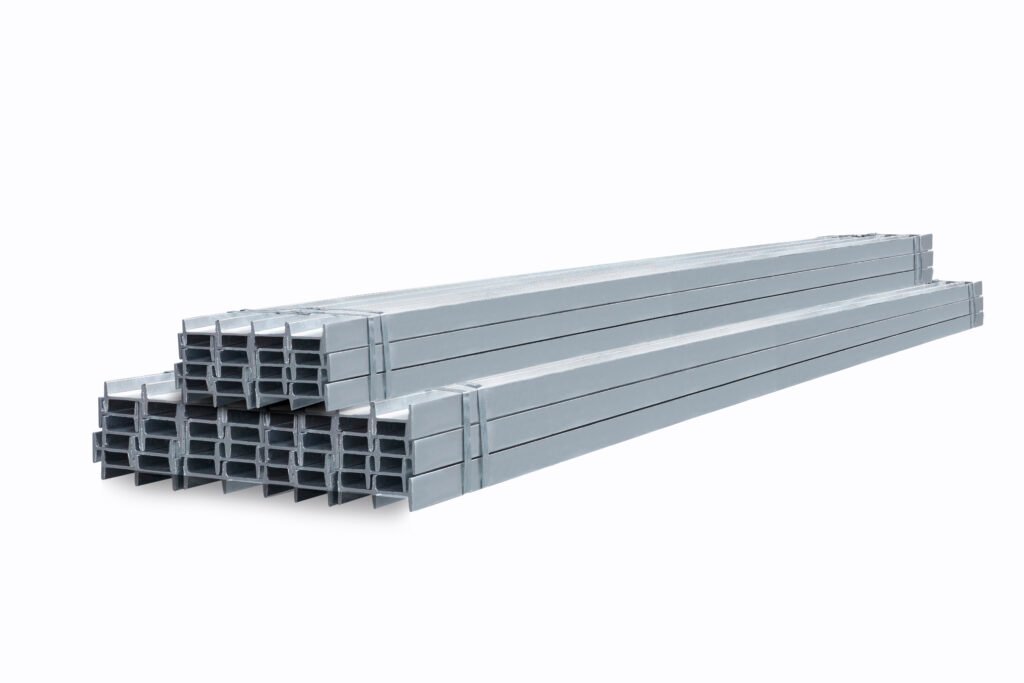 Galvanized I beam steel for construction, steel structure, warehouse and industrial building projects