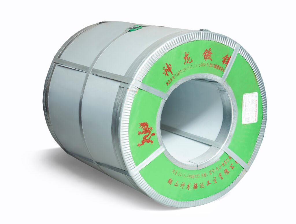 Hot dip galvanized steel coil (GI coil) for pipe manufacturing, roofing, construction and industrial applications
