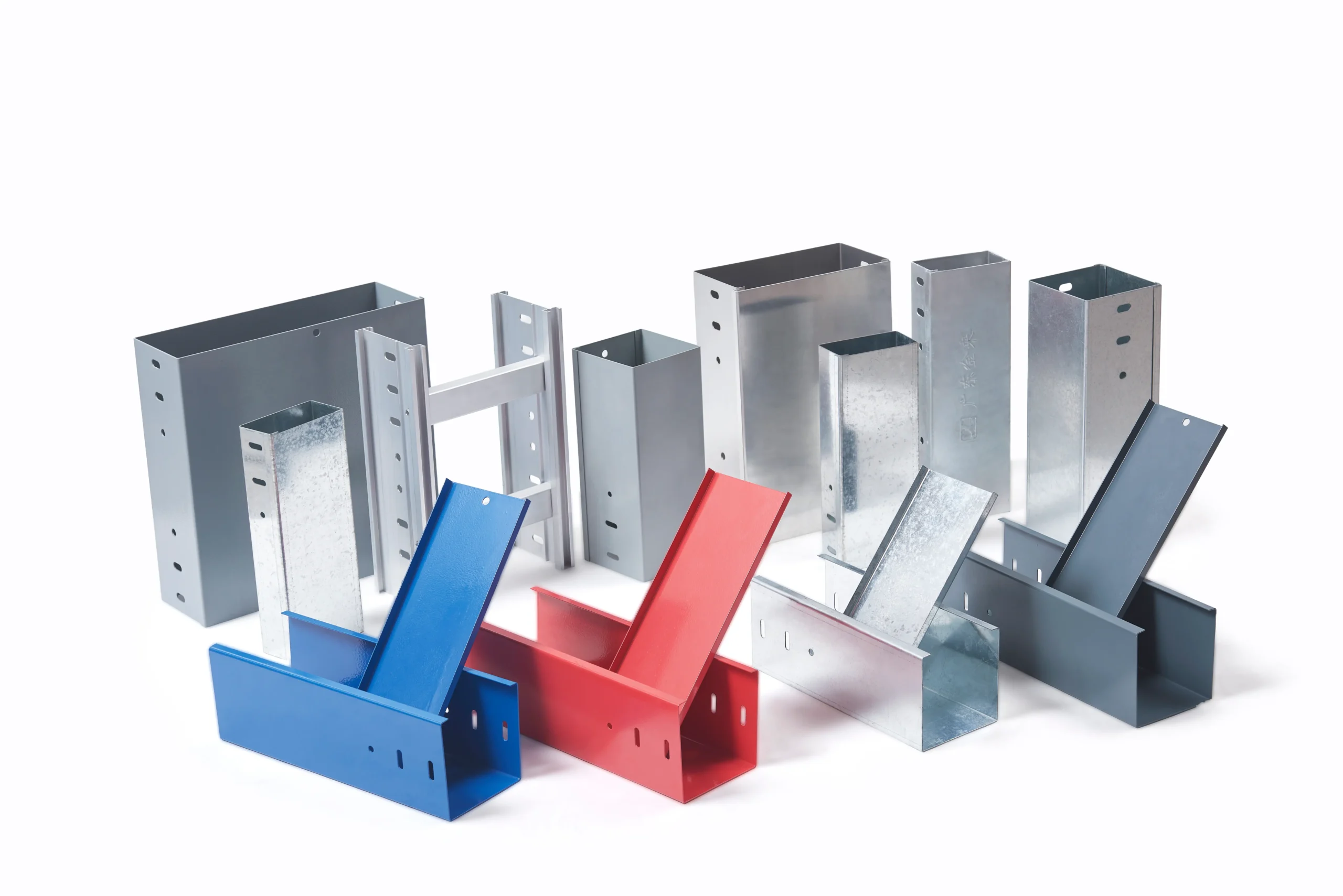 Steel cable tray systems for electrical and MEP projects